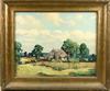 Appraisal: OOP- 'Old Grey Barn' from the estate of Charles Curtis