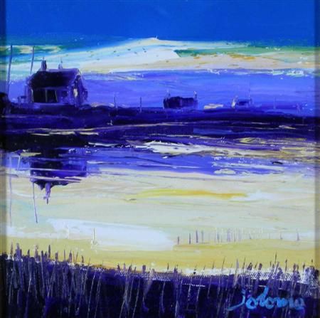 Appraisal: JOHN LOWRIE MORRISON JOLOMO SCOTTISH EVENING GLOAMING CAIRINISH NORTH UIST