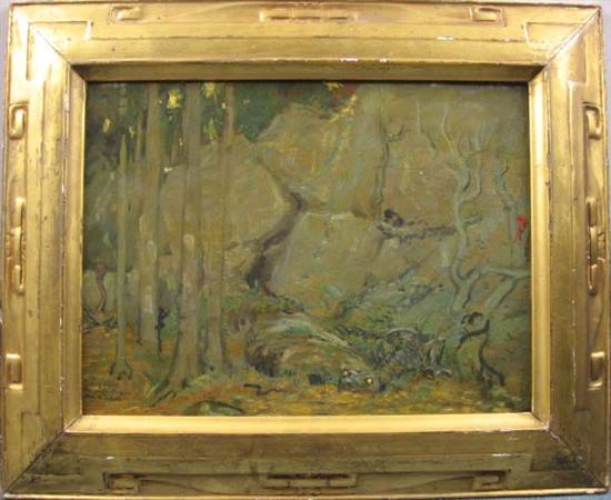 Appraisal: Allen Butler Talcott - Landscape Oil on board Talcott was