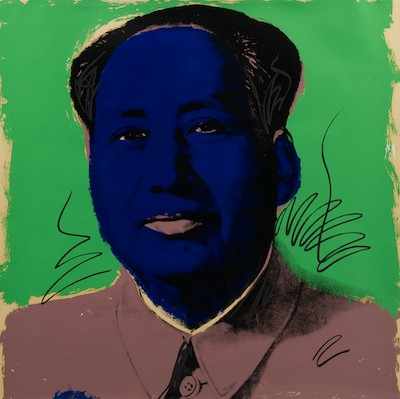 Appraisal: Andy Warhol American - Mao Tse-tung Silkscreen in colors FS