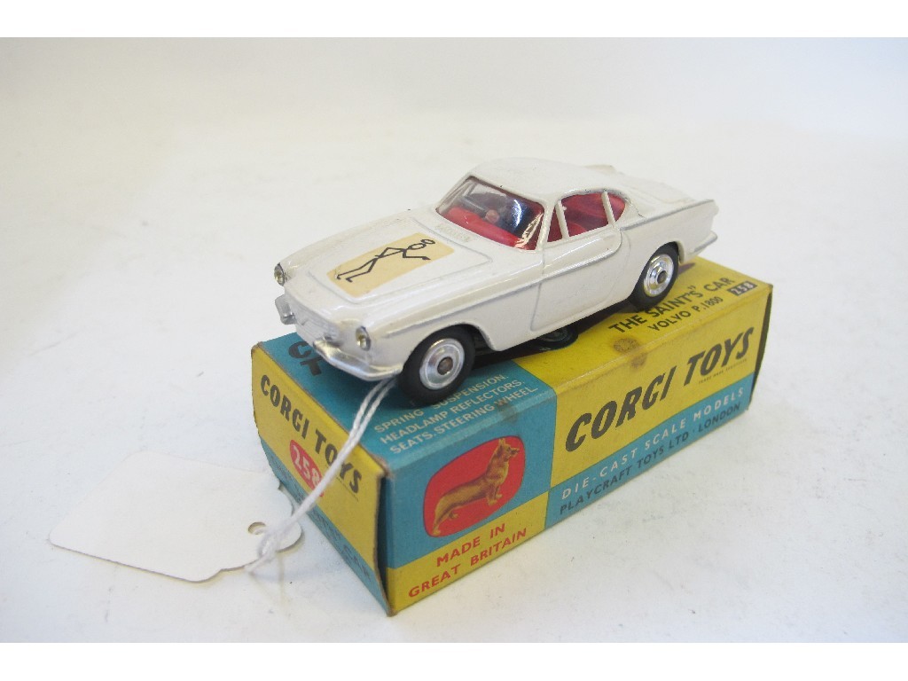 Appraisal: A boxed Corgi Saint's Volvo P with Black Saint's logo