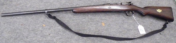 Appraisal: GERMAN CUSTOM MADE BOLT ACTION SHOTGUN gauge barrel overall semi-pistol