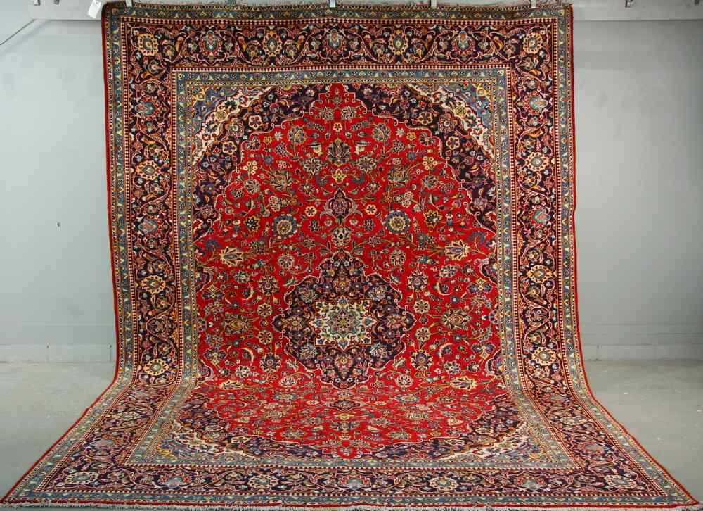 Appraisal: CARPET - ' '' x ' '' - Persian Kashan