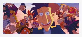 Appraisal: THREE RUGRATS ANIMATION CELLS Three animation cells from the Rugrats