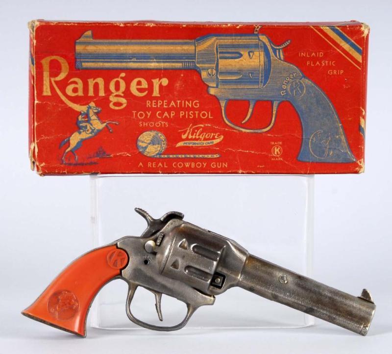 Appraisal: Kilgore Ranger Cap Gun Description Dull orange grips A lot