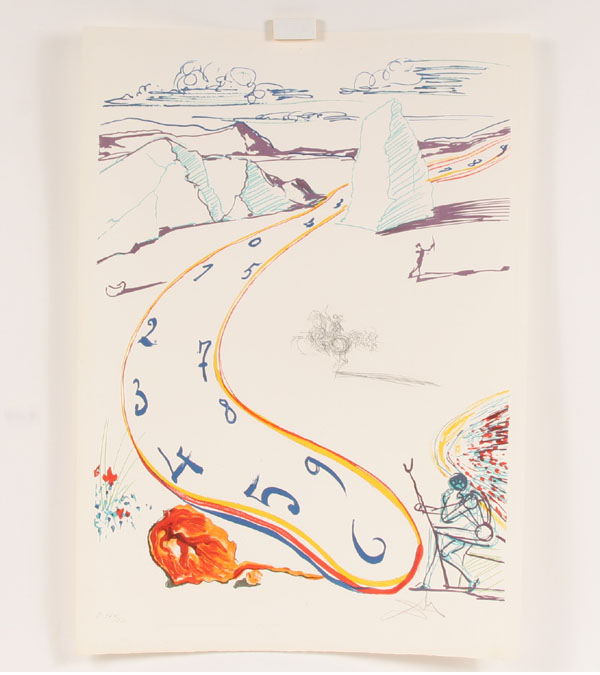 Appraisal: Salvador Dali Spanish - Espace-Temps en Fusion from the Imaginations