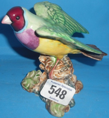 Appraisal: Beswick Gouldian Finch wings out