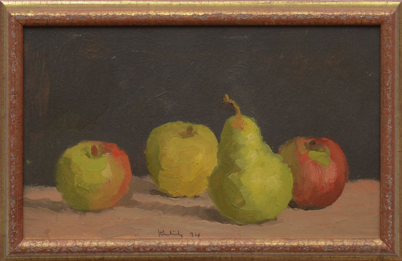 Appraisal: ROBERT KULICKE - STILL LIFE Oil on paper signed 'Kulicke'