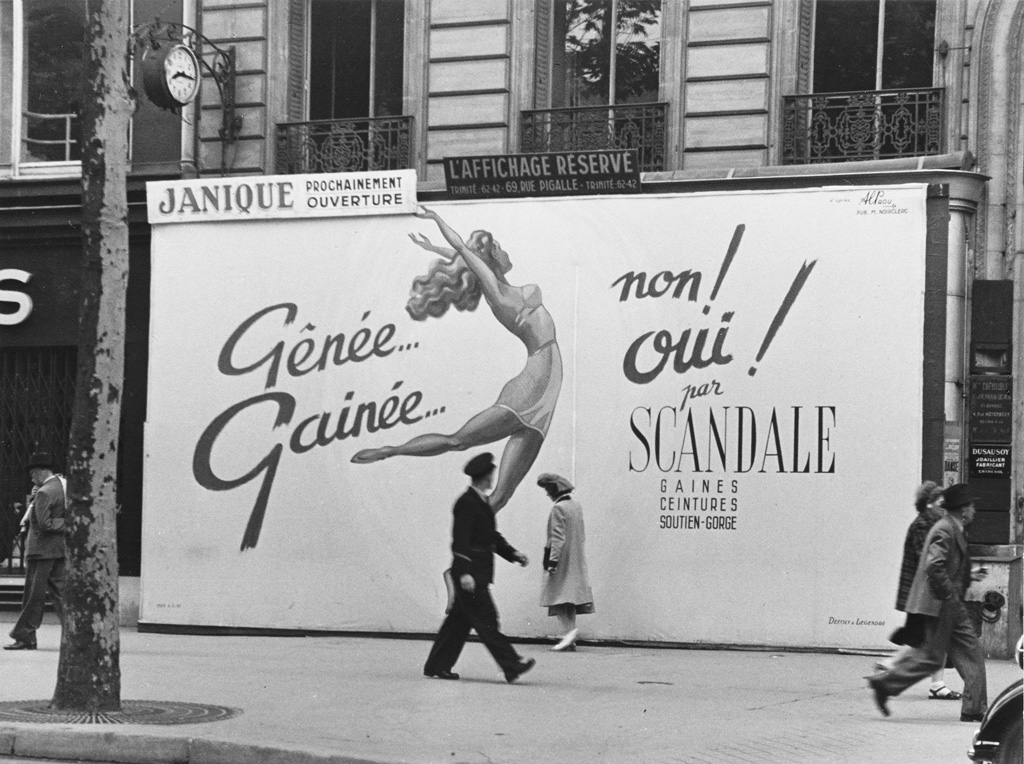 Appraisal: ILSE BING - Scandale Silver print x inches x cm