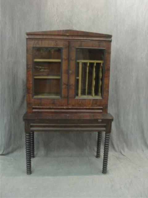 Appraisal: Victorian Secretary Bookcase As Is From a Queens NY estate