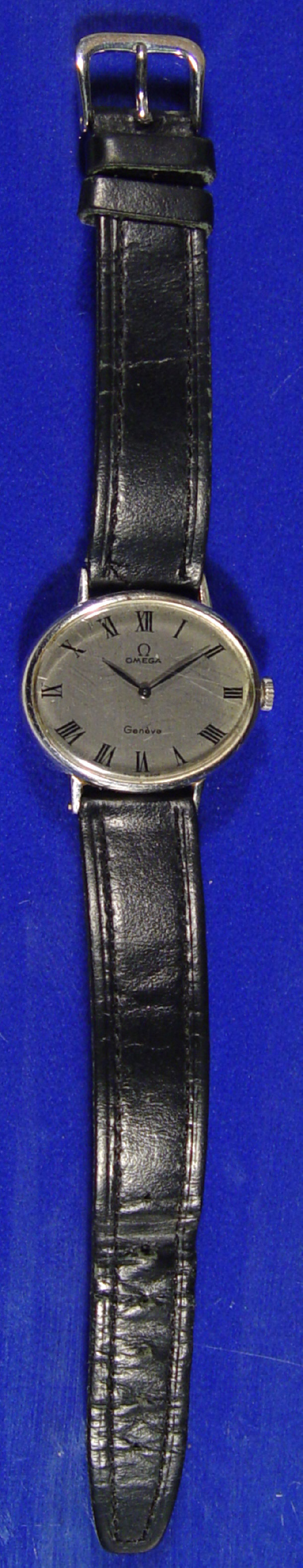 Appraisal: Omega stainless steel wristwatch