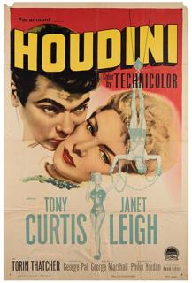 Appraisal: Houdini Paramount One sheet x Color lithograph for the biopic