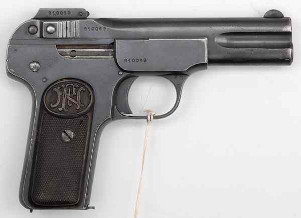 Appraisal: Belgian FN Model Semi-Auto Pistol ACP cal '' barrel S