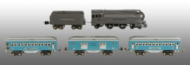 Appraisal: Lionel No W O-Gauge Passenger Train Set Description Pre-war Includes