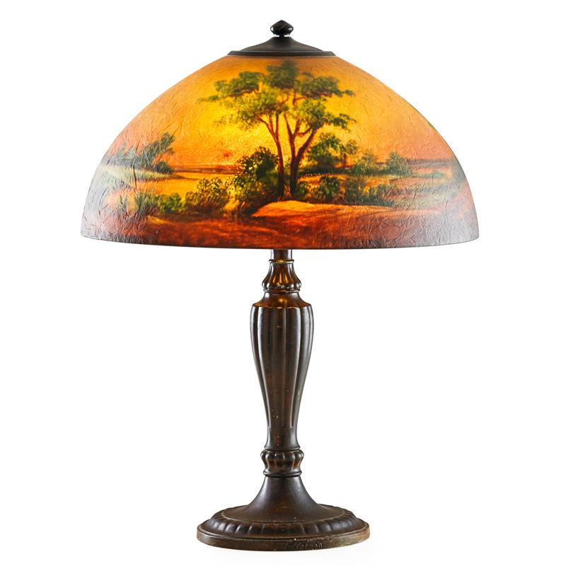 Appraisal: JEFFERSON Table lamp Condition Report Overall very good original condition