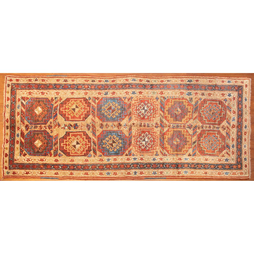 Appraisal: Antique Kazak Rug Caucasus x First quarter- th century hand-knotted