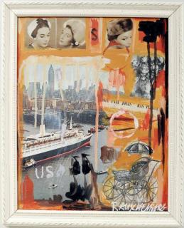 Appraisal: Rauschenberg John Paul Jones Has Plenty M M Robert Rauschenberg