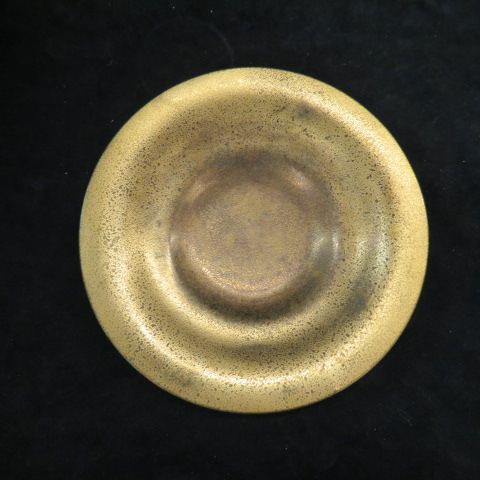 Appraisal: Tiffany Studios Bronze Dish gilt finish signed diameter