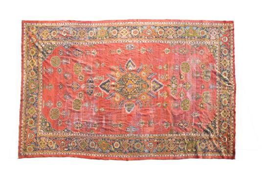 Appraisal: A ORIENTAL RUG Late th-early th century This carpet has