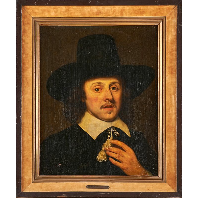 Appraisal: BARTHOLOMEUS VAN DER HELST Dutch - Attr Condition Report The