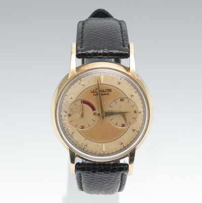 Appraisal: Le Coultre Futurematic K gold filled wristwatch