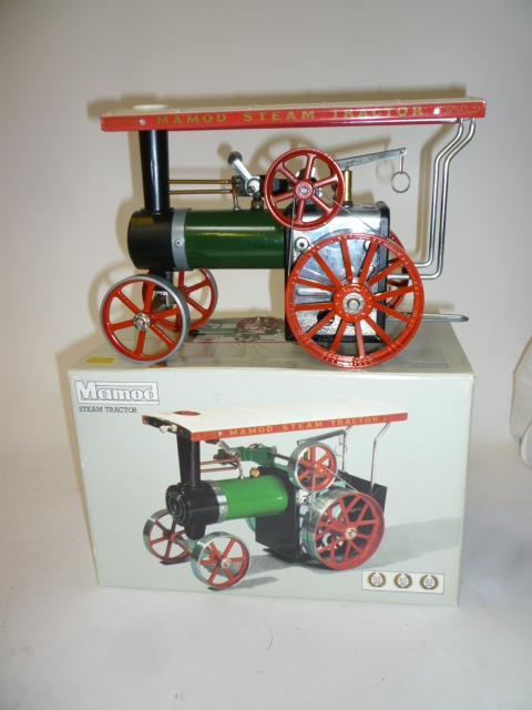 Appraisal: A Mamod steam tractor TE a boxed fired only briefly