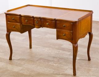 Appraisal: Widdicomb Fruitwood Flat Top Desk Widdicomb fruitwood flat top desk