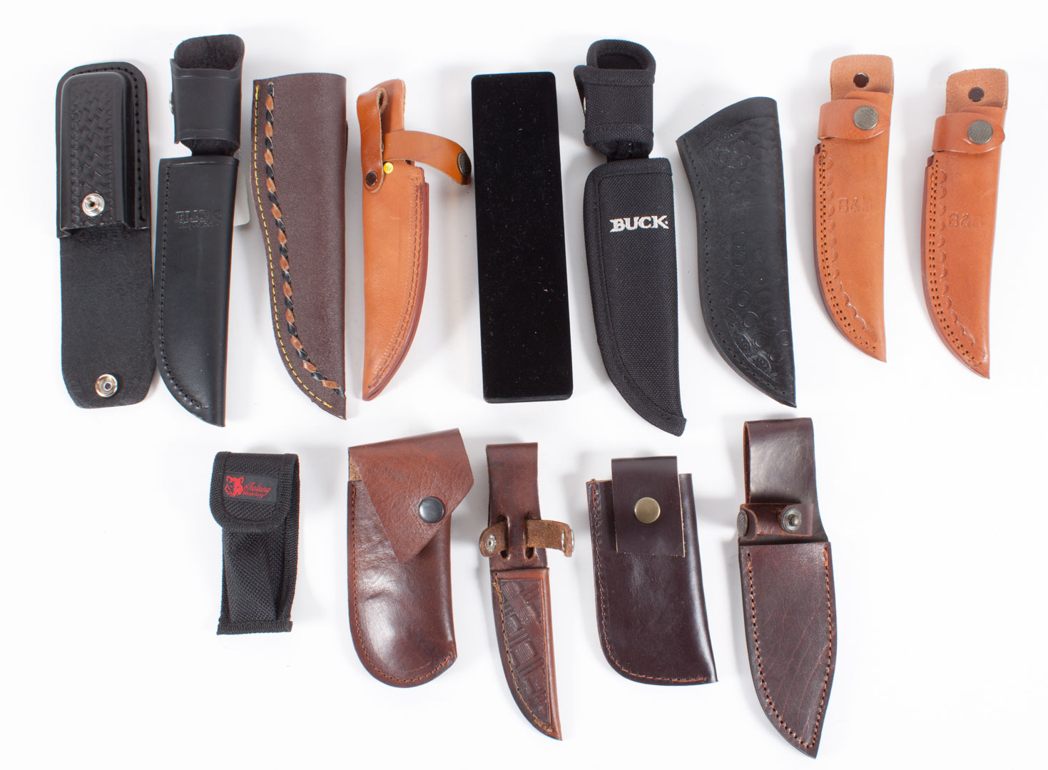 Appraisal: Assorted Knife Sheaths assorted knife sheaths