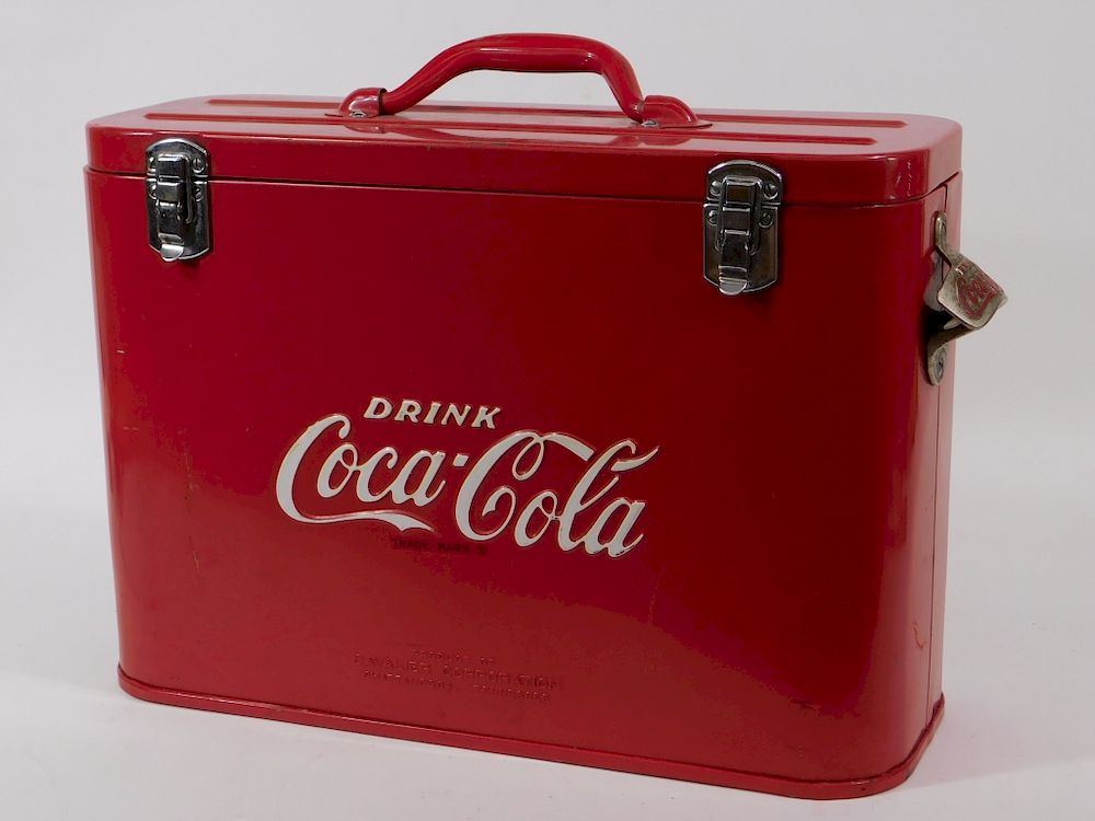 Appraisal: Original Unrestored Coca-Cola Airline Cooler United States Circa Cavalier Corporation