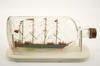 Appraisal: SHIP IN A BOTTLE - Four masted fully rigged sailing