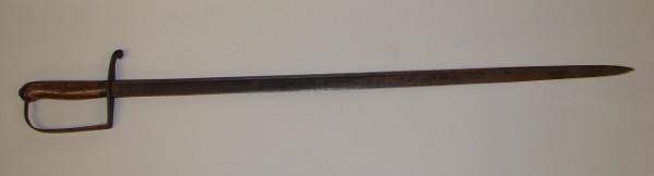 Appraisal: Unmarked straight bladed non-commissioned officer's sword Probable N Starr origin