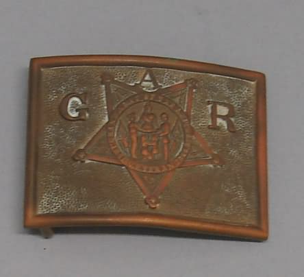 Appraisal: Heavy brass Grand Army of the Republic belt plate Plate