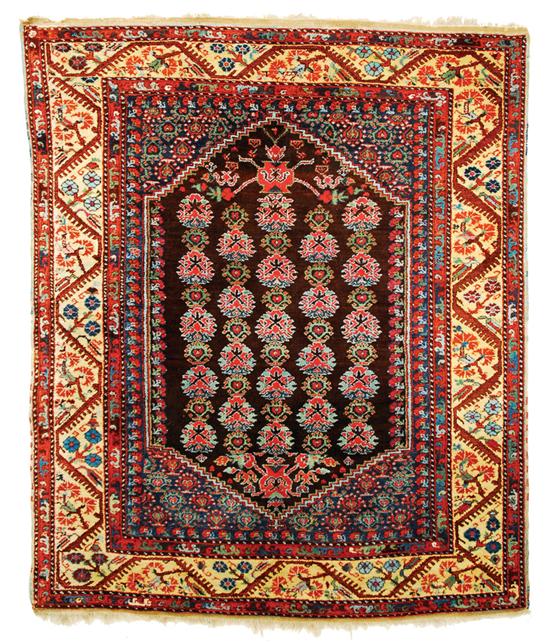 Appraisal: DEMERJI KHULA RUG Turkey late th century feet inches x