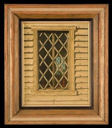 Appraisal: ARMAND LAMONTAGNE b WINDOW Oil on masonite x in signed