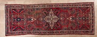 Appraisal: Handmade Oriental ' x ' Runner Handmade wool pile Oriental