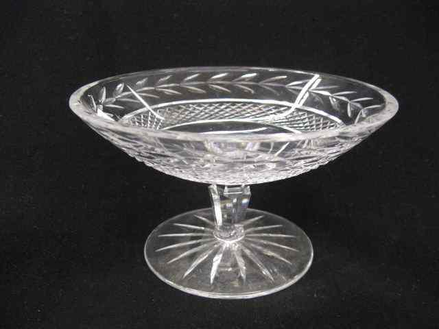 Appraisal: Waterford Cut Crystal Compote '' diameter signed excellent