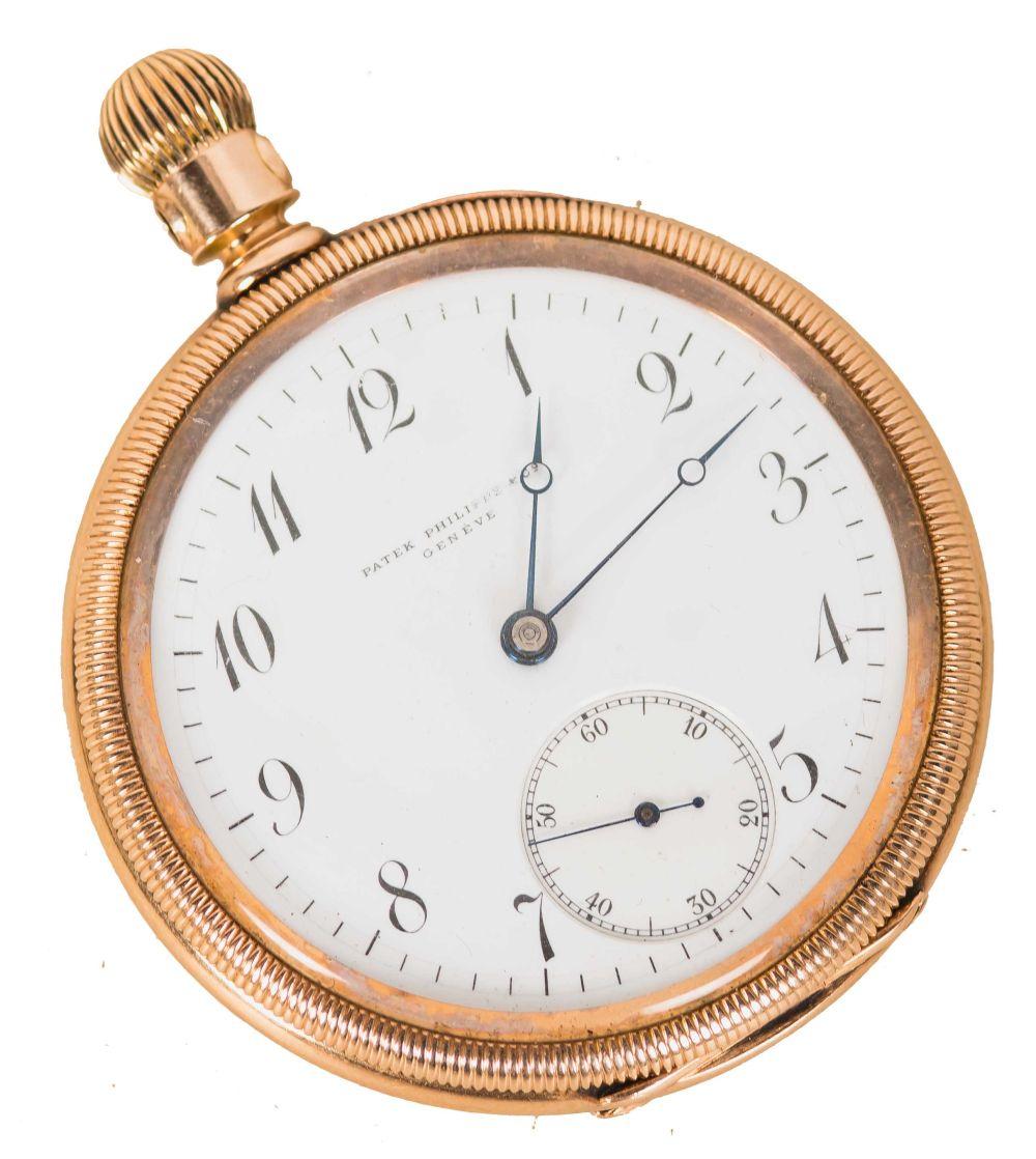 Appraisal: PATEK PHILIPPE KARAT POCKET WATCHcase stamped k and ' '