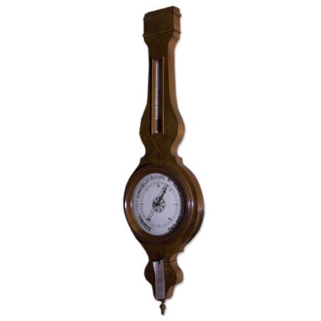 Appraisal: French Mahogany Barometer Estimate -