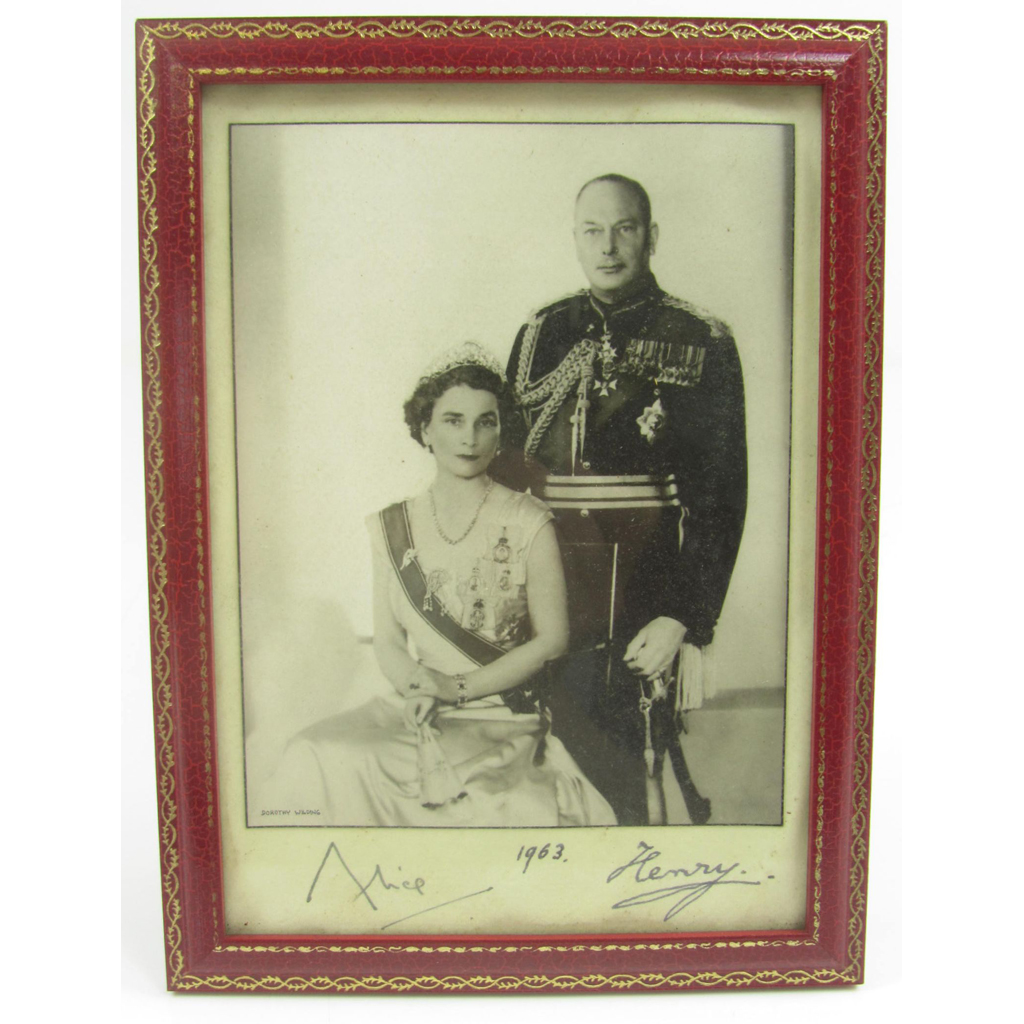 Appraisal: Prince Henry and Princess Alice Duke Duchess of Gloucester -