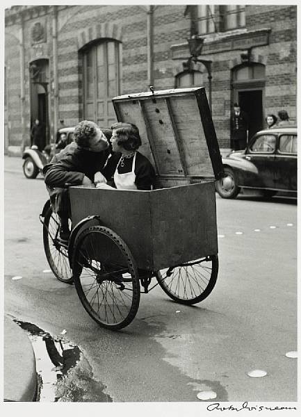 Appraisal: Robert Doisneau French - Baiser blotto Gelatin silver print printed