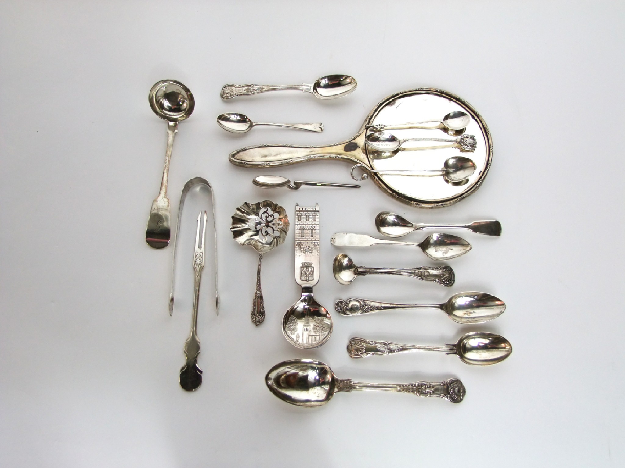 Appraisal: A miscellaneous collection of silver various makers Birmingham London Sheffield