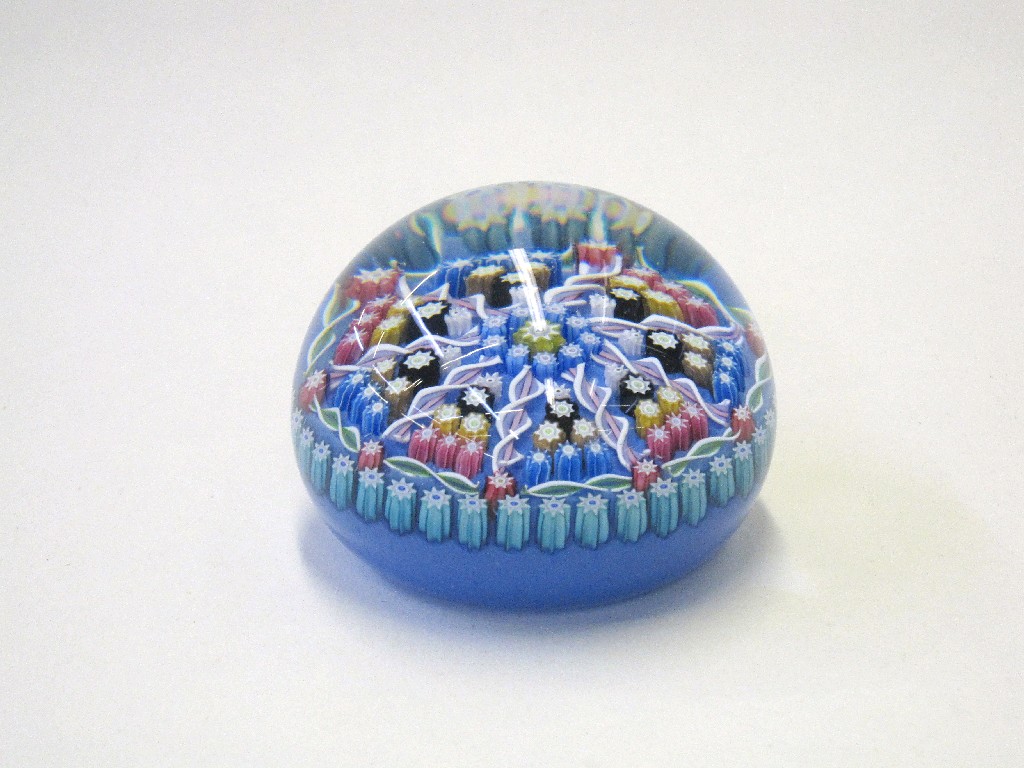 Appraisal: Perthshire glass paperweight with central 'P' cane