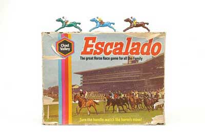 Appraisal: Chad Valley - Set - Escalado Horse Racing Game 's