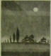 Appraisal: Peter Hickey born Two prints Twilight Moon and another etching