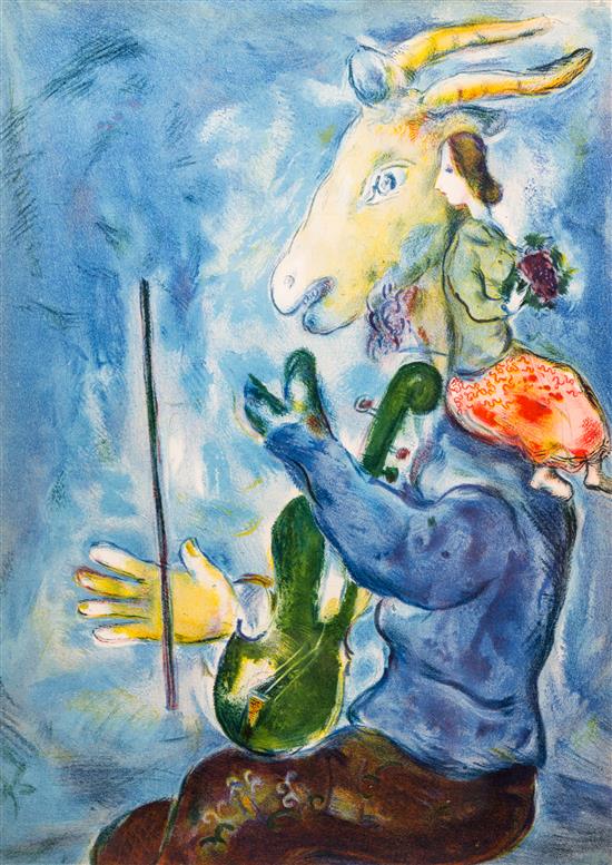 Appraisal: Sale Lot Marc Chagall French - Spring printed by Mourlot