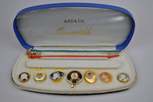 Appraisal: A lady's Ardath fob watch with enamelled decoration and with