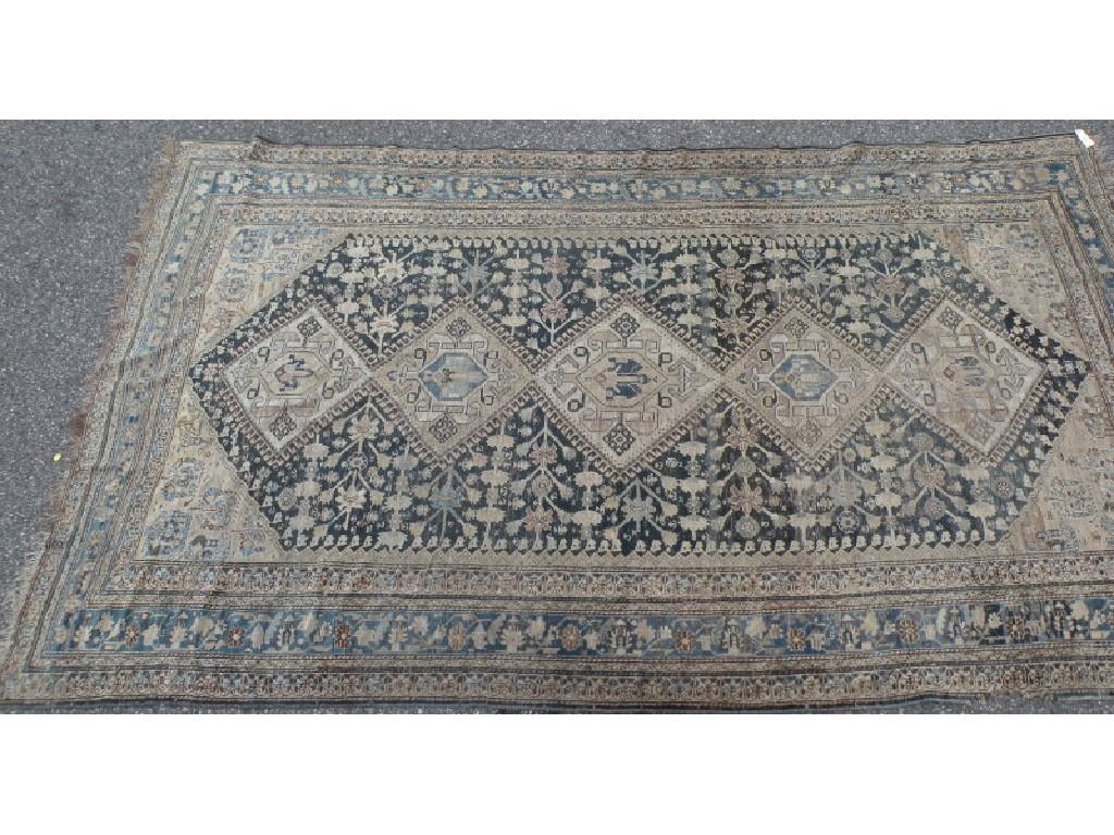 Appraisal: A Persian carpet with a design of a central medallion