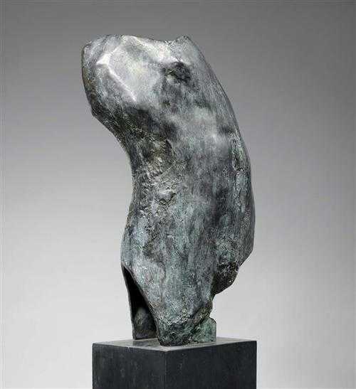 Appraisal: MATHYS MARCEL Neuch tel - Bust of a woman Bronze