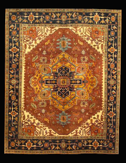 Appraisal: Agra Serapi Carpet ' x '