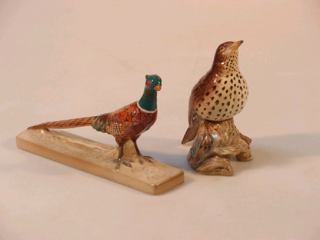 Appraisal: A Beswick model of a cock pheasant model number and